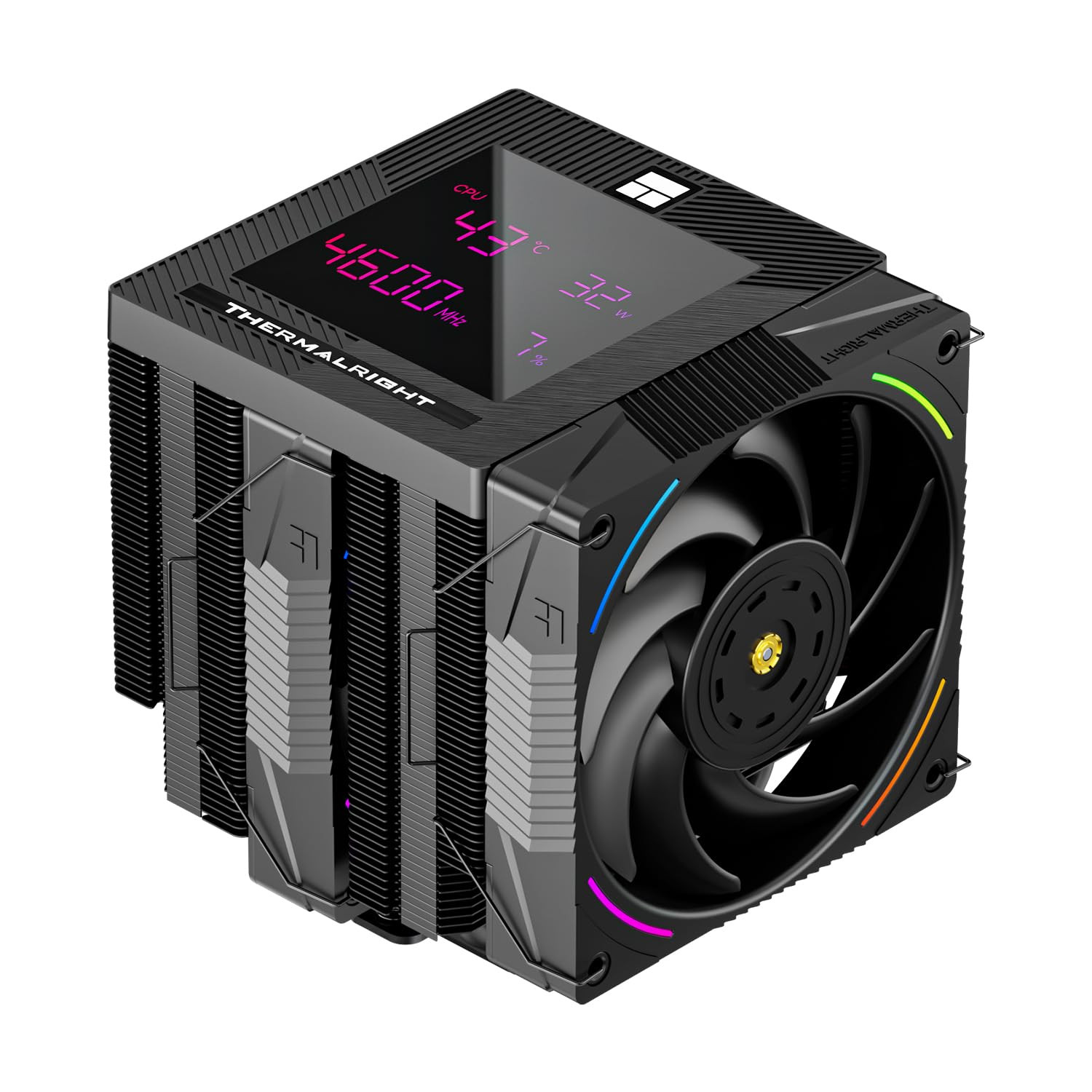 Phantom Spirit 120 EVO CPU Cooler with Dual Fans & Digital Display