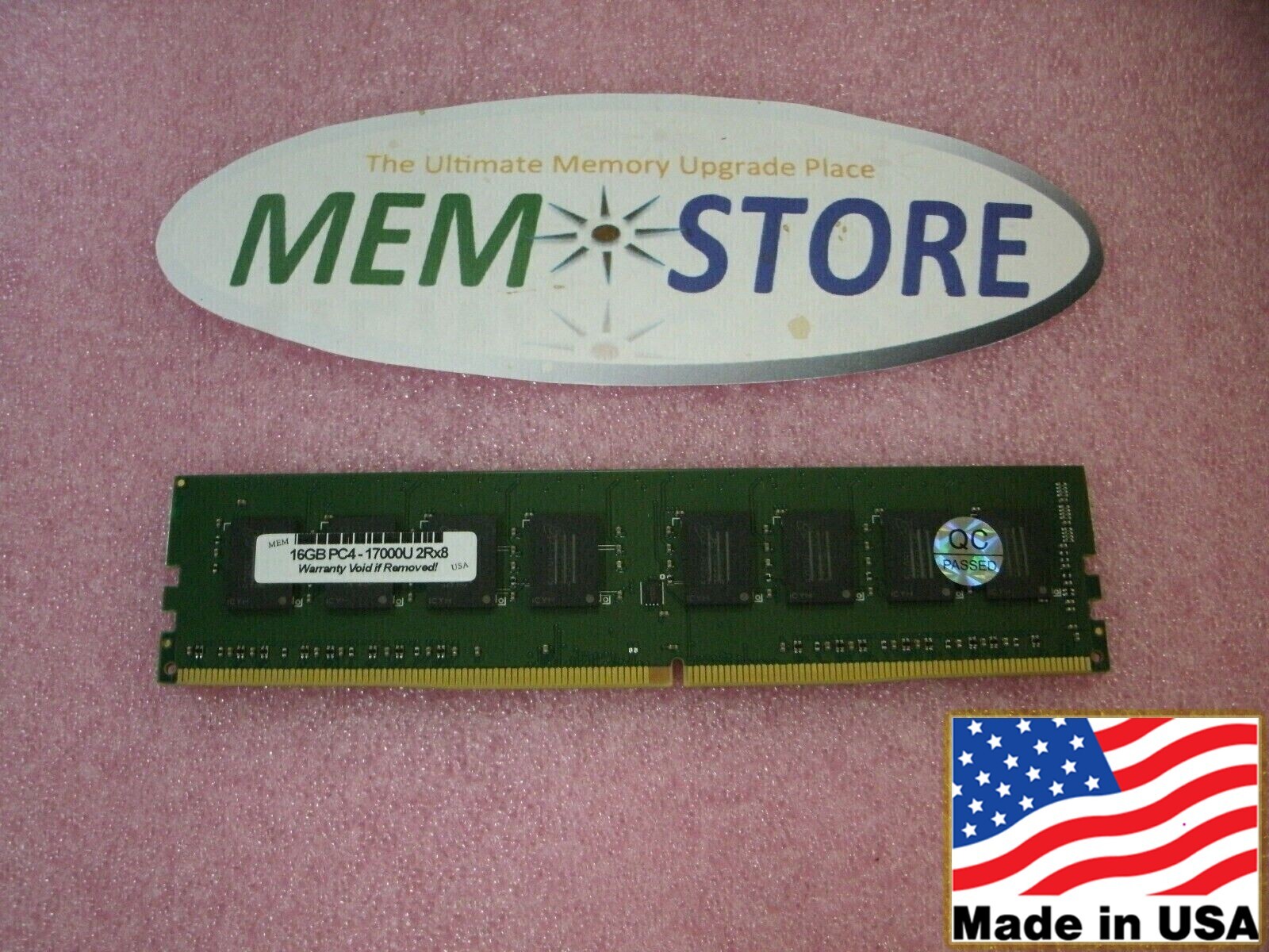 16GB DDR4-2133MHz UDIMM RAM for KVR21N15D8/16 Compatible Replacement Memory