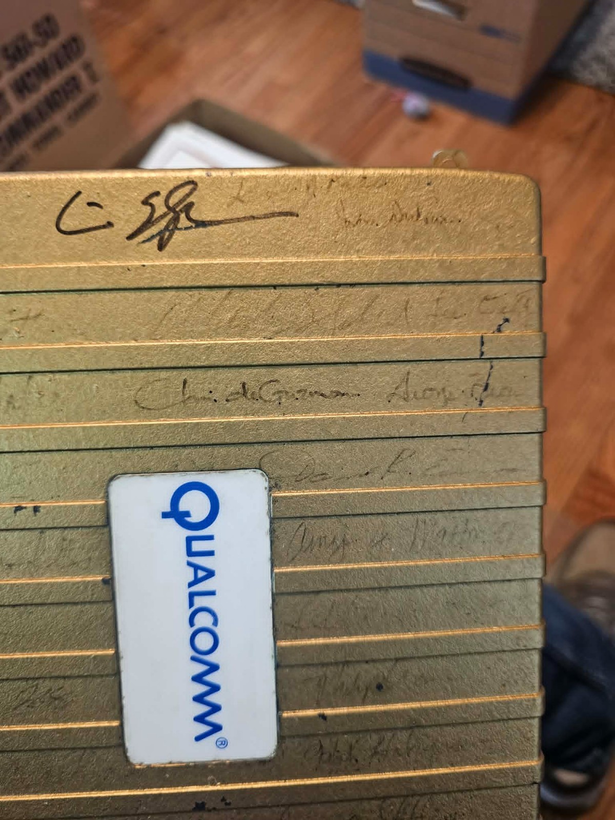 Vintage Rare Prototype Qualcomm M200 Communications Module Engineer Signature’s