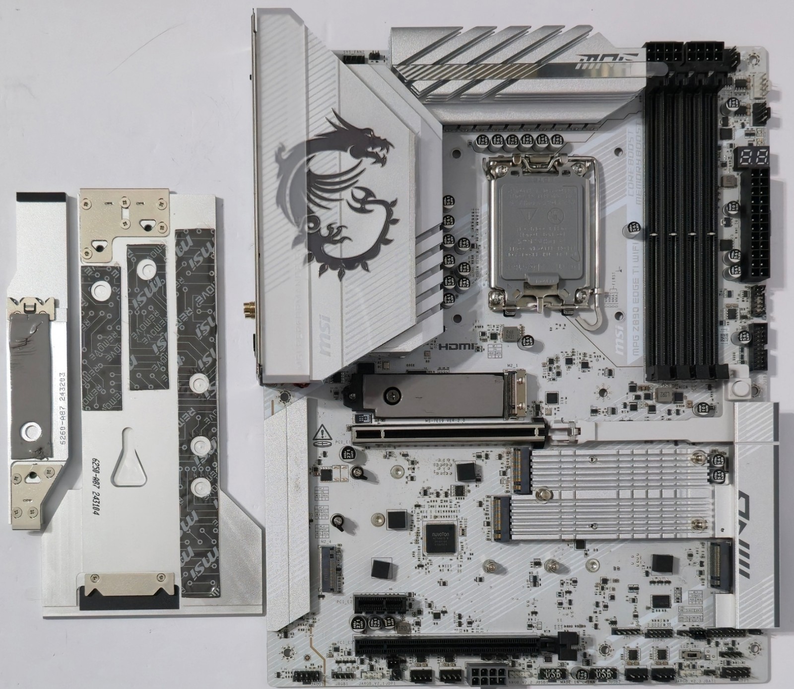 MSI MPG Z890 EDGE TI WIFI7 GAMING MOTHERBOARD LGA1851 Intel Core Ultra 2 Series