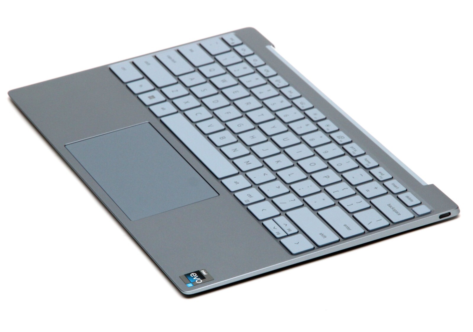 Dell XPS 9315 Laptop Palmrest Touchpad US Keyboard Sky Blue TKH4F 0TKH4F GRADE A
