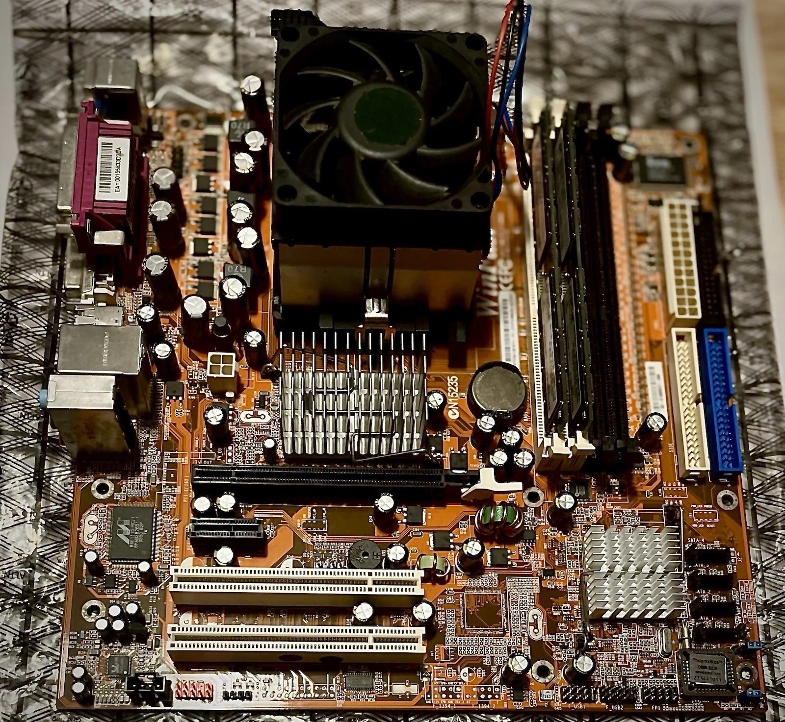 Foxconn 6150BK8MC WinFast AMD Athlon 64 RAM NVIDIA GeForce Complete Retro PC MB