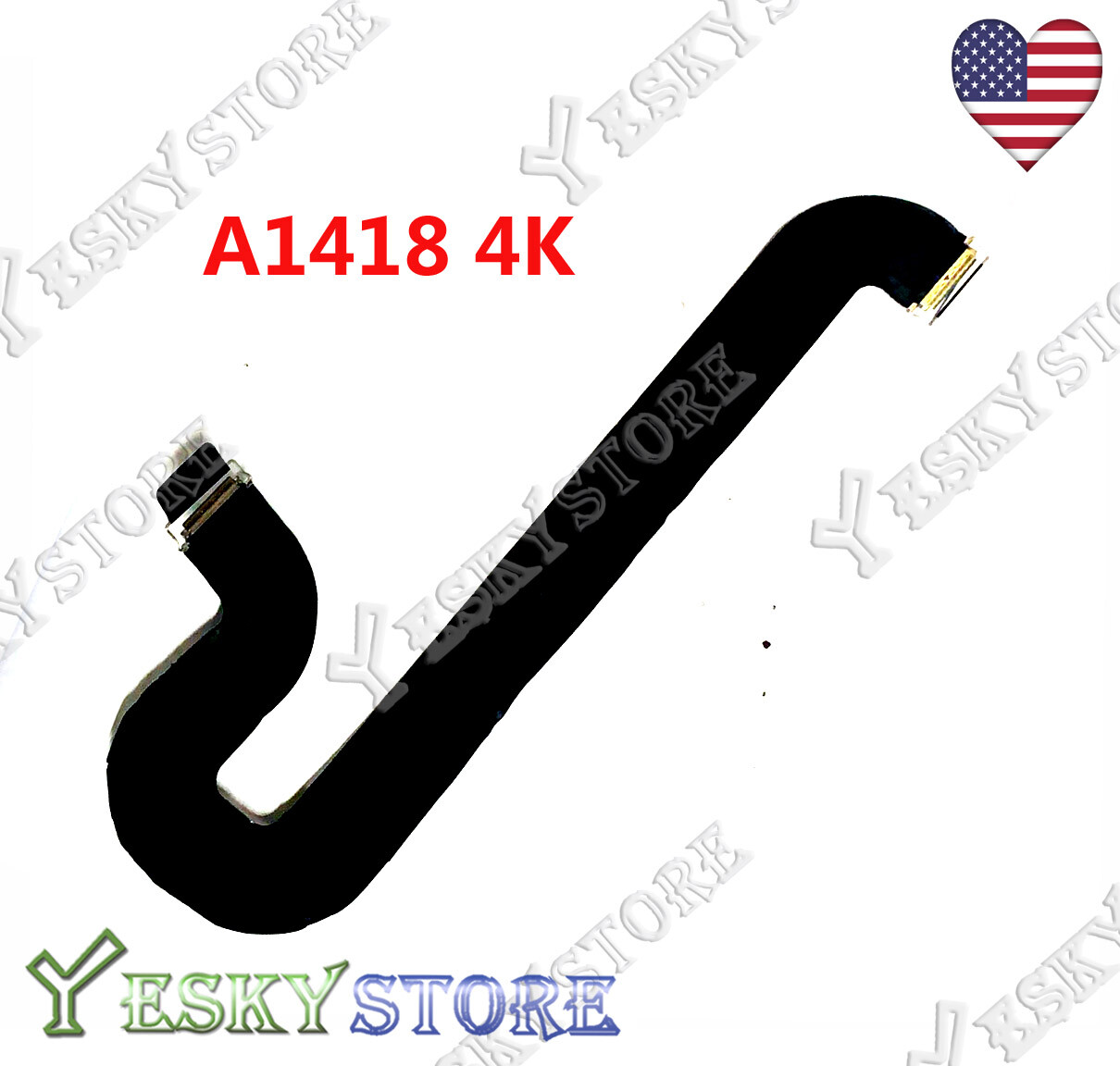 NEW 4K LCD Screen Flex Cable Line For IMac A1418 21 inch 2013 2014 2015 US Sell