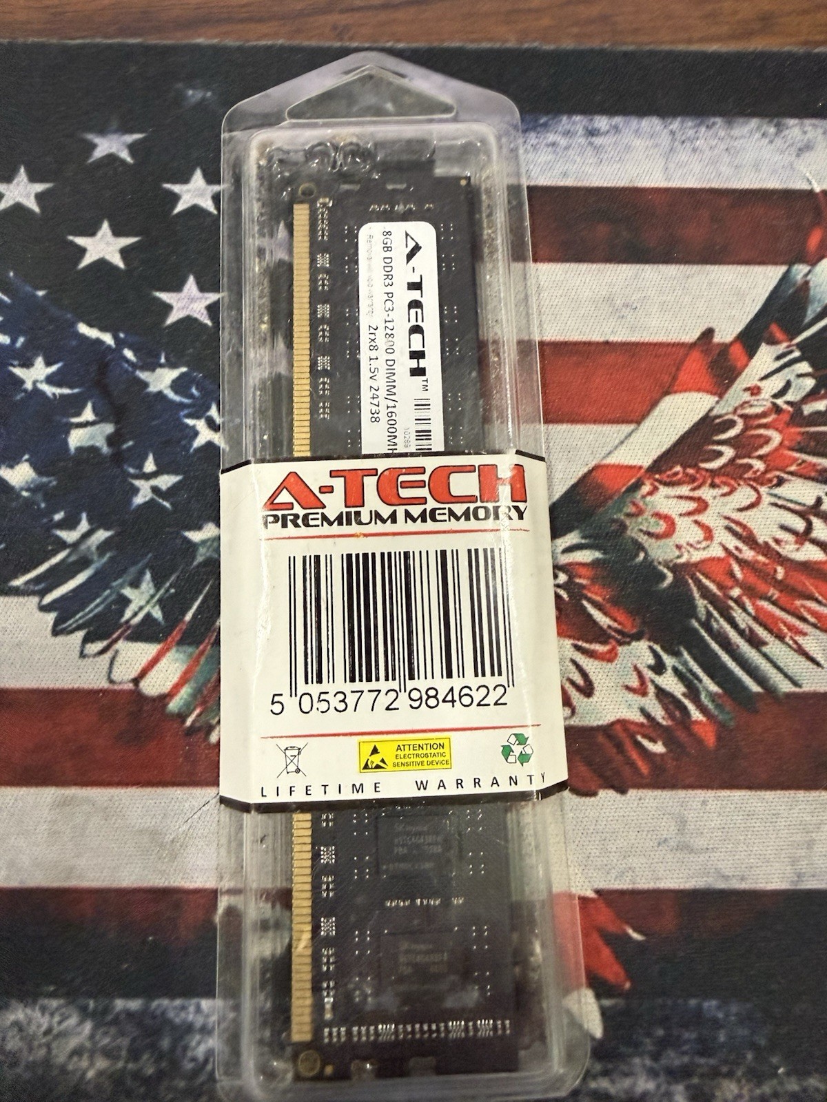 A-Tech 8GB PC3-12800 (DDR3-1600) Memory (EB3-SP00061)