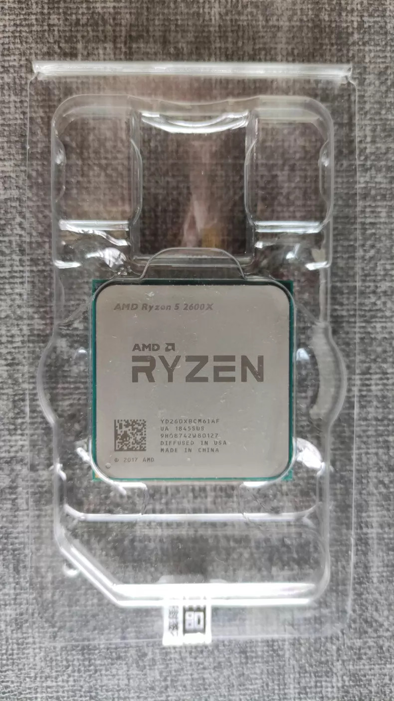 AMD Ryzen 5 2600X 3.6GHz/4.25GHz 6-Core 12-Thread AM4 16M CPU 95W