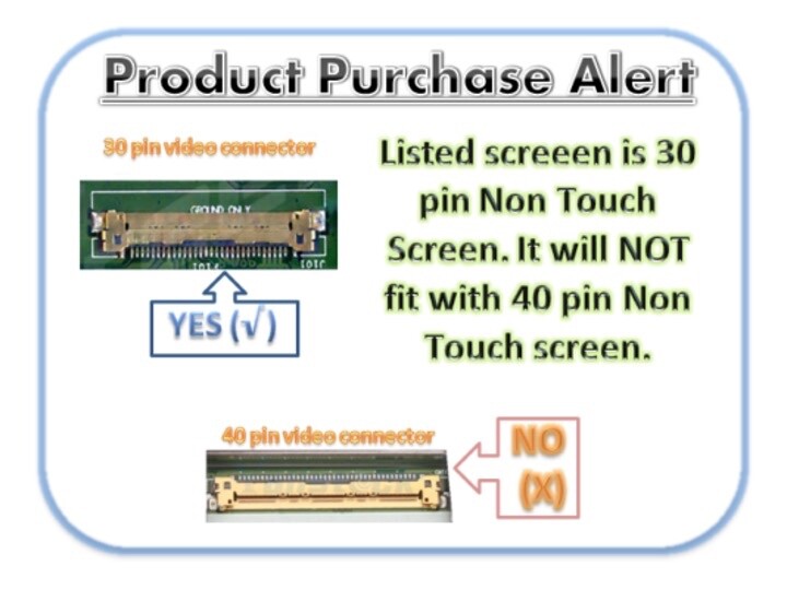 New A+ 14″ HD Laptop Screen for HKC MB140AN01-5 Ver1.0 MB140AN01-1/2/6 Non-touch