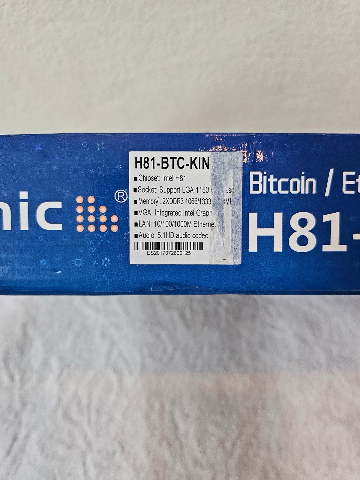Esonic H81-BTC-King Intel H81 USB 3.0 SATAIIILGA 1150 Motherboard New Open Box