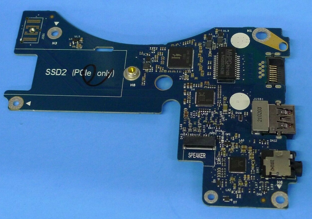Genuine Alienware M17 R3 USB Audio Ethernet Daughter Board LS-J52FP Dell KJJCW