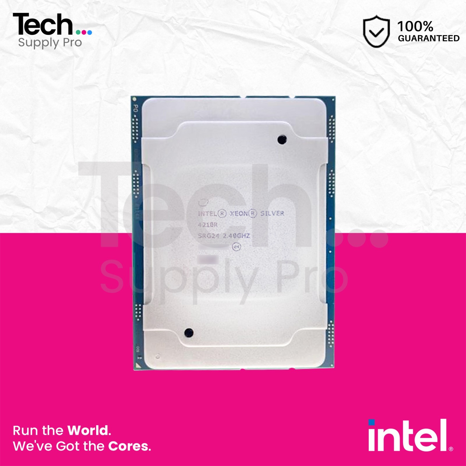 SRG24 Intel Xeon Silver 4210R 10-Core 2.40GHz 13.75MB 100W FCLGA3647 Processor