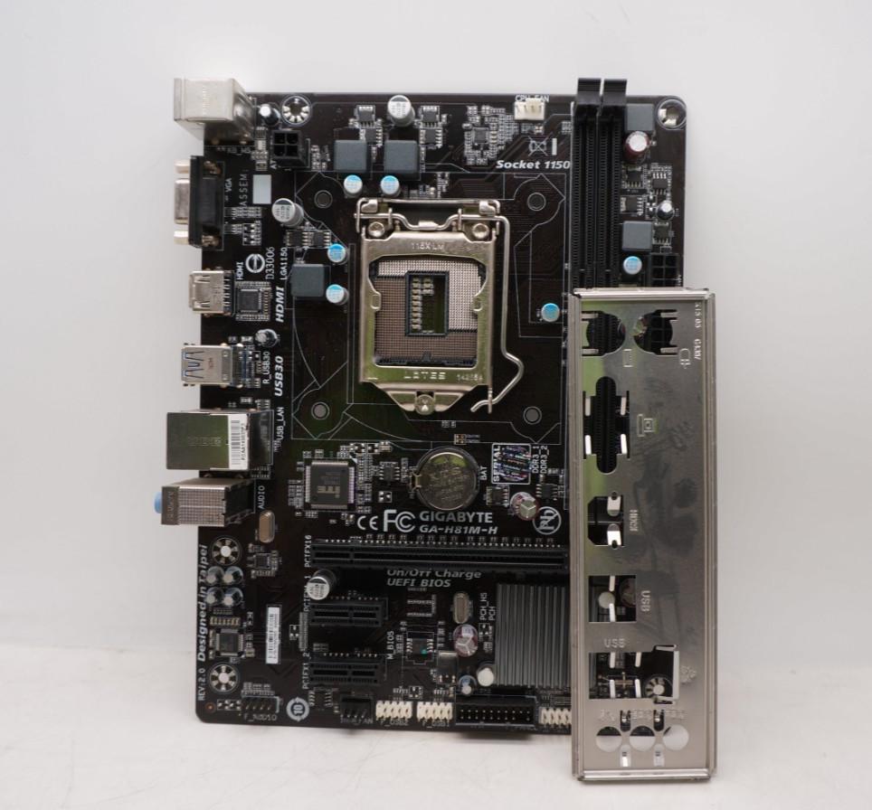 Gigabyte GA-H81M-H Intel H81 USB3.0 SATA III LGA 1150 Micro ATX Motherboard
