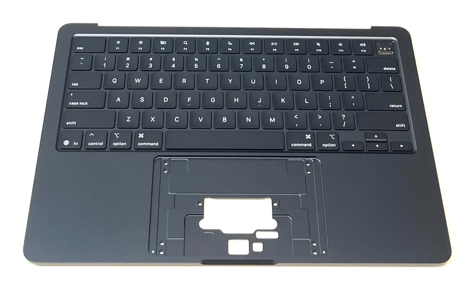 Apple MacBook Air M4 13″ 2025 A3240 Palmrest w/ Keyboard Midnight Genuine Part