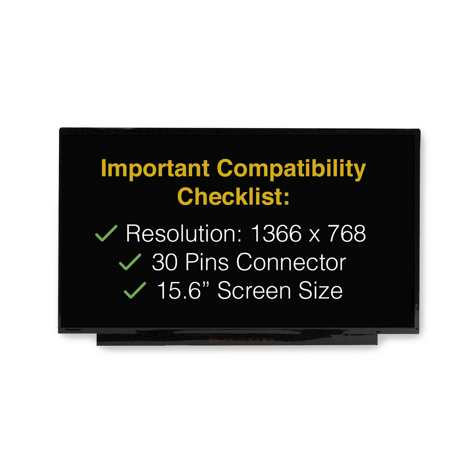 Dell INSPIRON 15 3511 Screen Replacement 30 Pins HD LED LCD Display With Tools