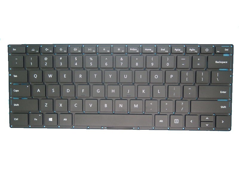 Laptop Keyboard For Microsoft surface Laptop 5 15” 1958 1959 United States Black