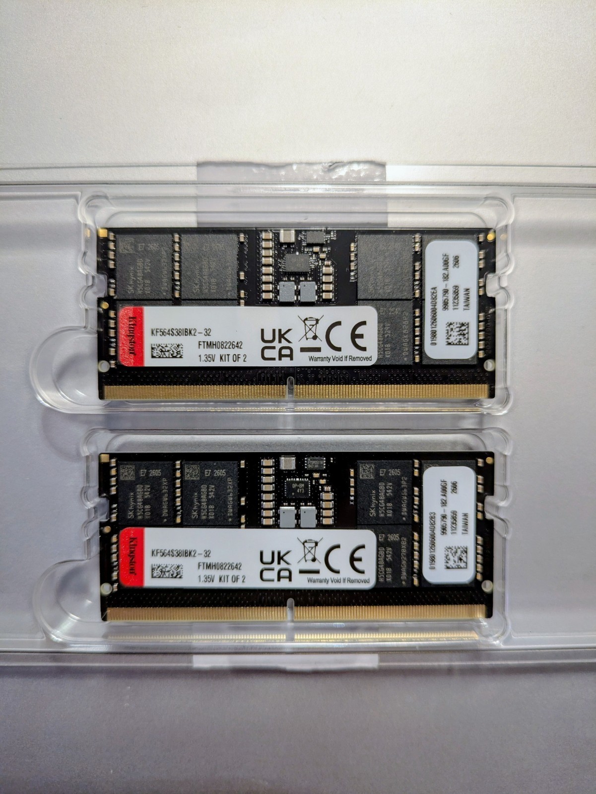 Kingston FURY Impact 32GB (2x16GB) DDR5, 6400MT/s (Laptop Ram) – KF564S38IBK2-32