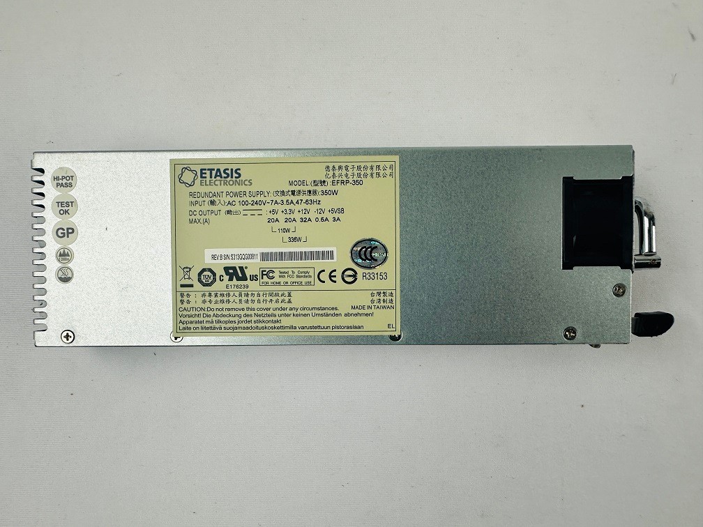 Etasis EFRP-350 Redundant Power Supply