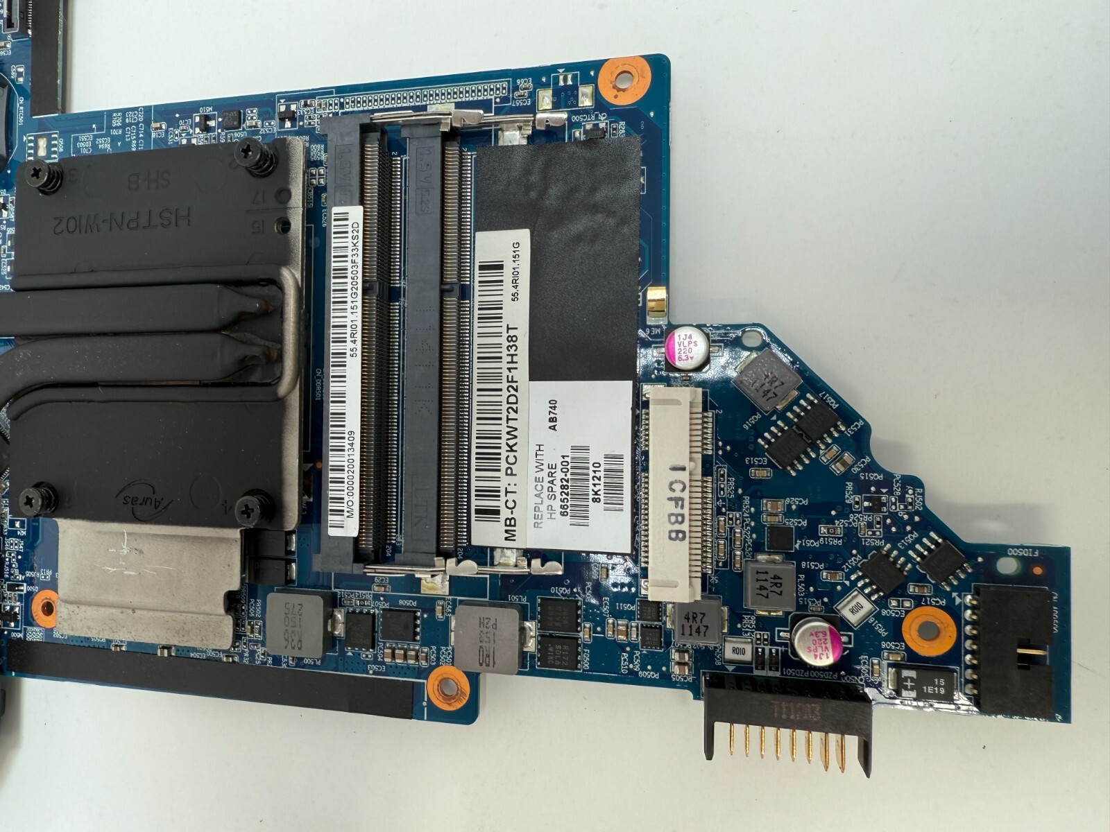 HP 665282-001 Mainboard for HP DV6-6C10US AMD A6-3420M Radeon HD HP DV6