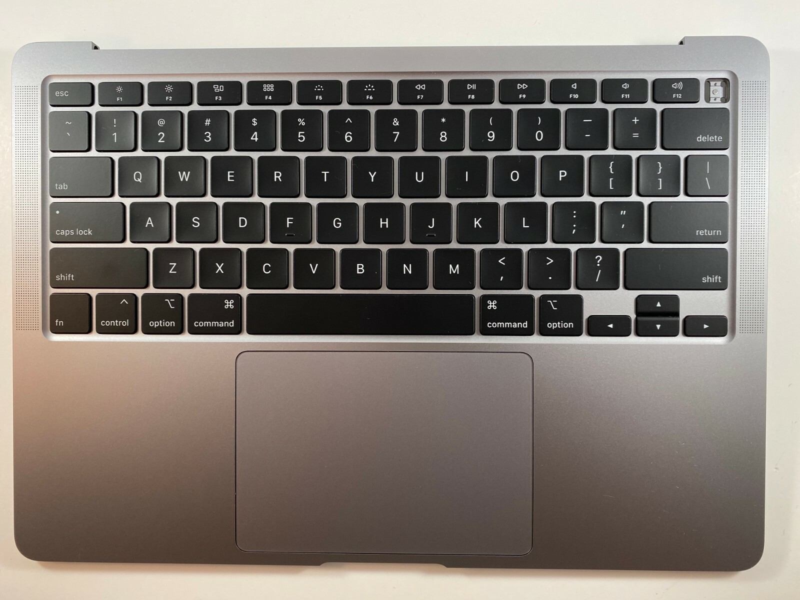 Apple Macbook air 13″ 2020 top case track pad Magic keyboard Gray Genuine Real