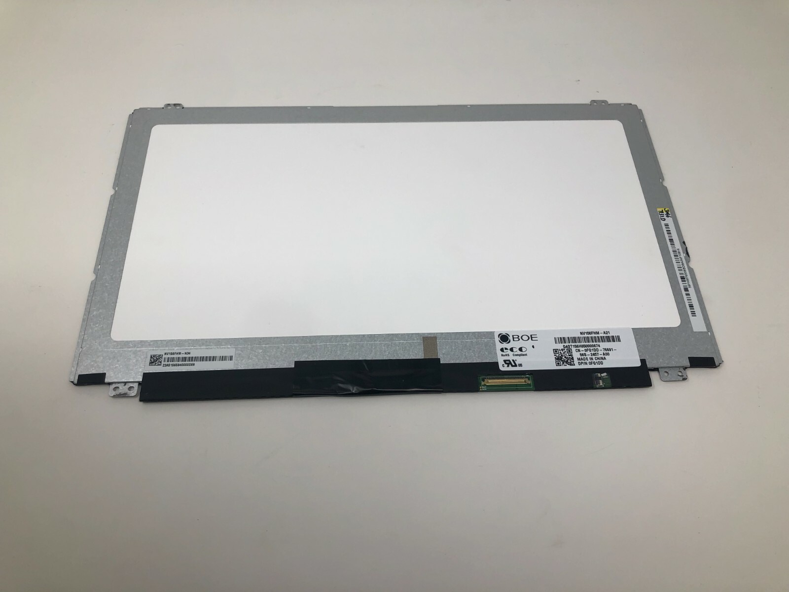 DELL Precision 15 3510 Latitude E5570 0J125V BOE NV156FHM-A21 15.6″ Touchscreen