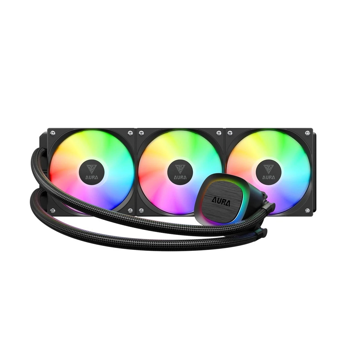 GAMDIAS AURA GL360 V2 ARGB 360mm AIO Liquid CPU Cooler