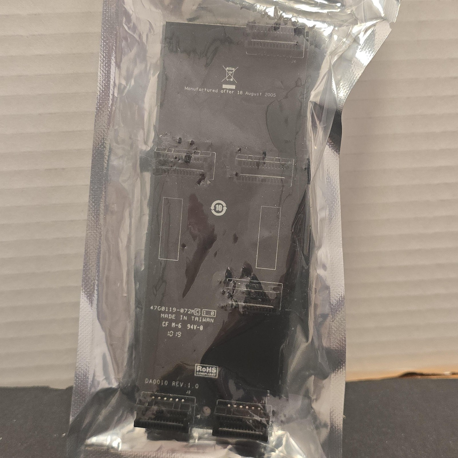 Computer Interface Adapter Board PCB 47G0119-072M DAQ010 RoHS Taiwan New Card