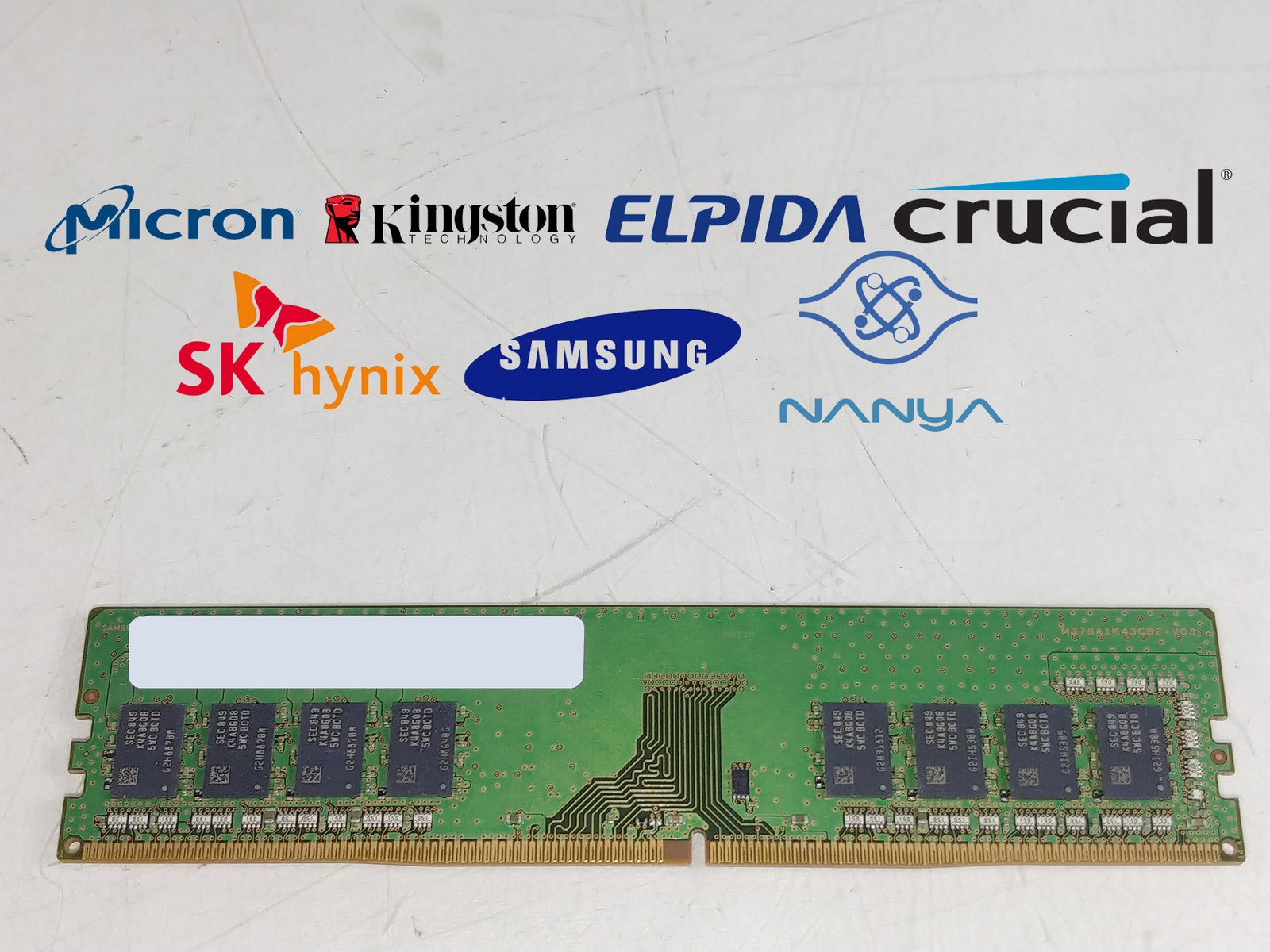 Major Brand 8 GB PC4-21300 (DDR4-2666) 1Rx8 DDR4 Desktop Memory