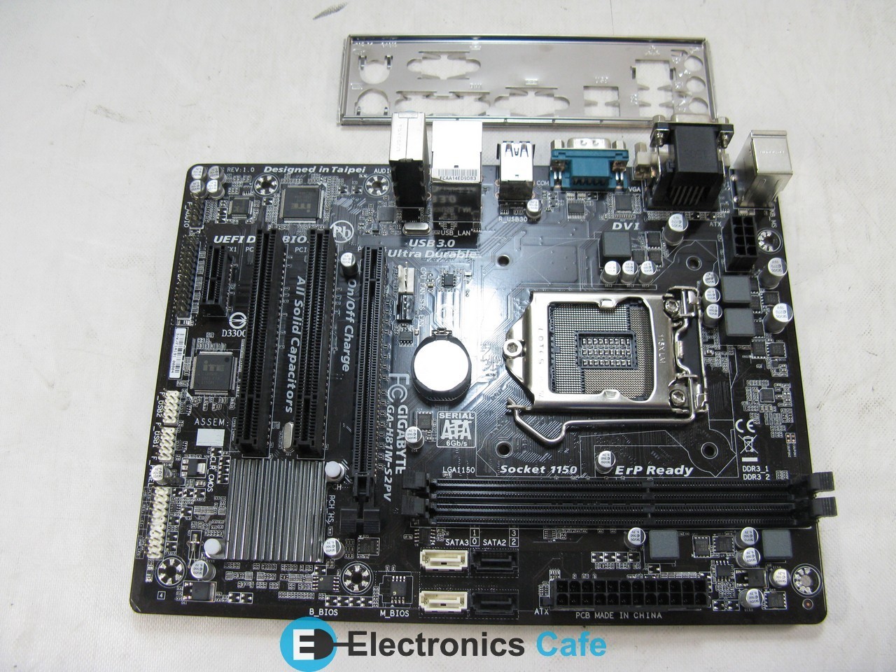 GIGABYTE GA-H81M-S2PV Intel H81 LGA 1150 DDR3 ATX Motherboard w I/O Shield