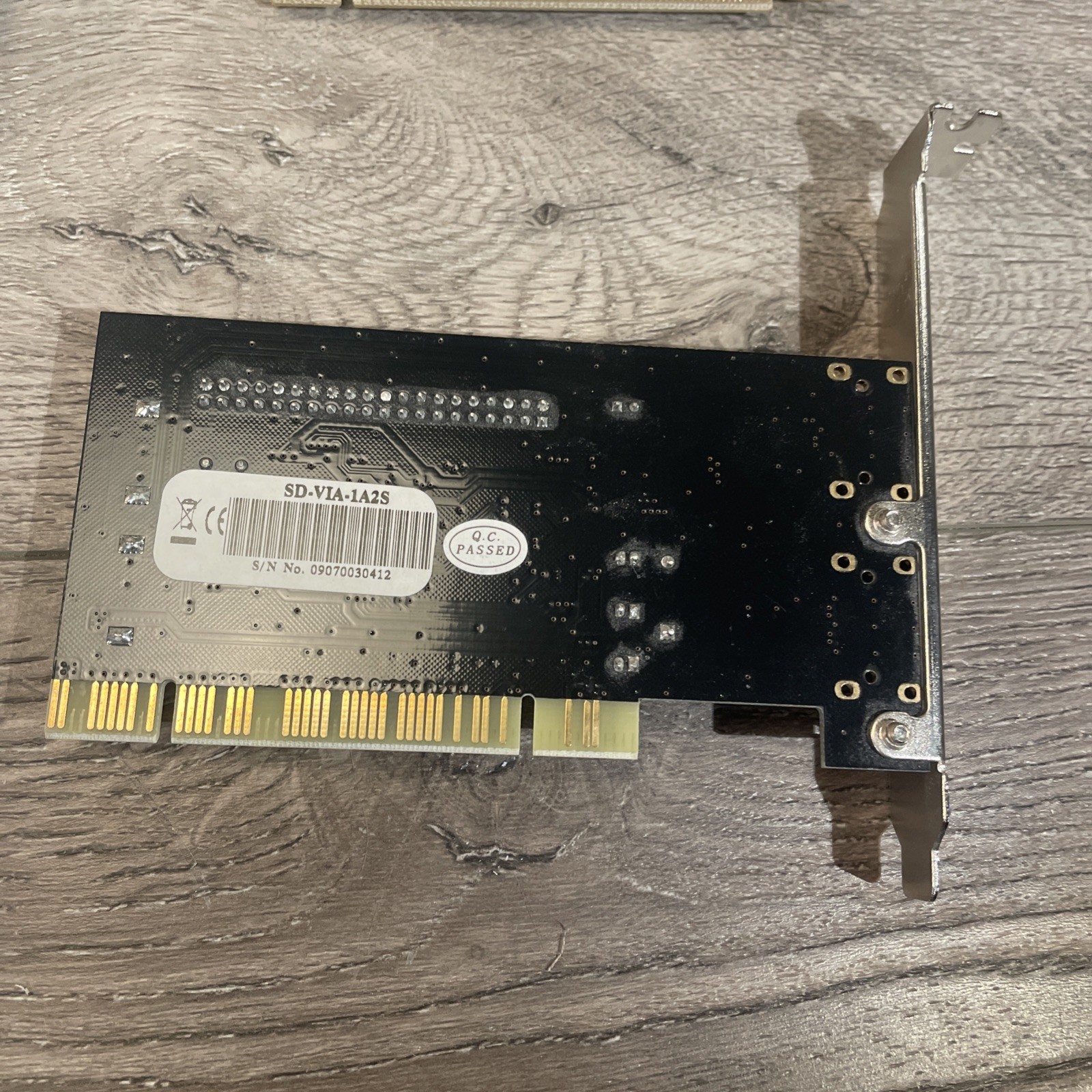 Galaxy PCI-E Video Graphics Card & VIA SATA IDE PCI Controller Card Lot W CDs