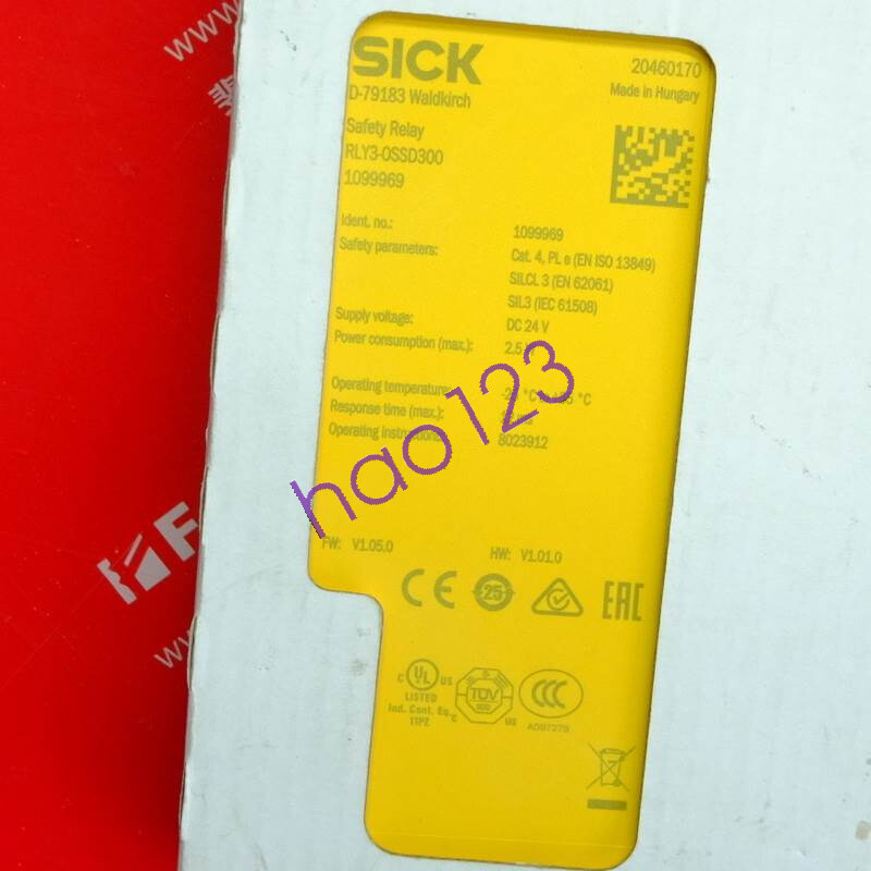 1 PCS RLY3-OSSD300 1099969 Safety relay Brand New by DHL/FedEx Fast Shipping