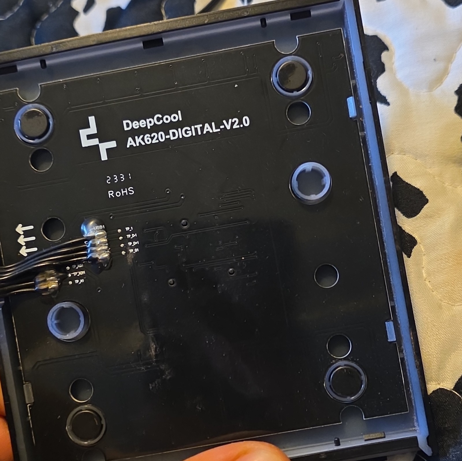 DeepCool AK620-DIGITAL-V2.0 CPU Fan Cooler Component for CPU, Black