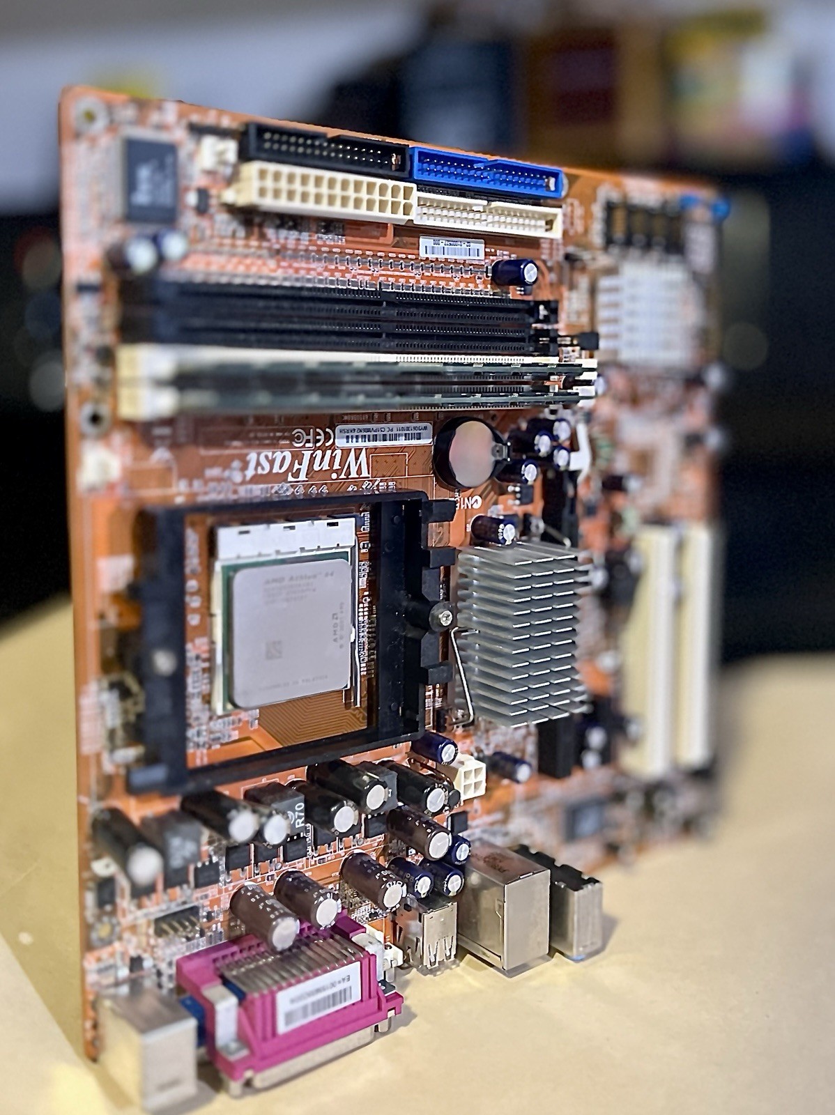 Foxconn 6150BK8MC WinFast AMD Athlon 64 RAM NVIDIA GeForce Complete Retro PC MB