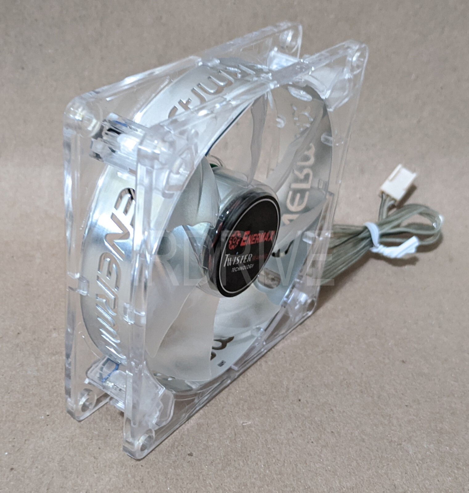 3-Pack: Enermax Twister 92mm x 25mm Blue LED 3pin 12V 0.4A PC Case Cooling Fan