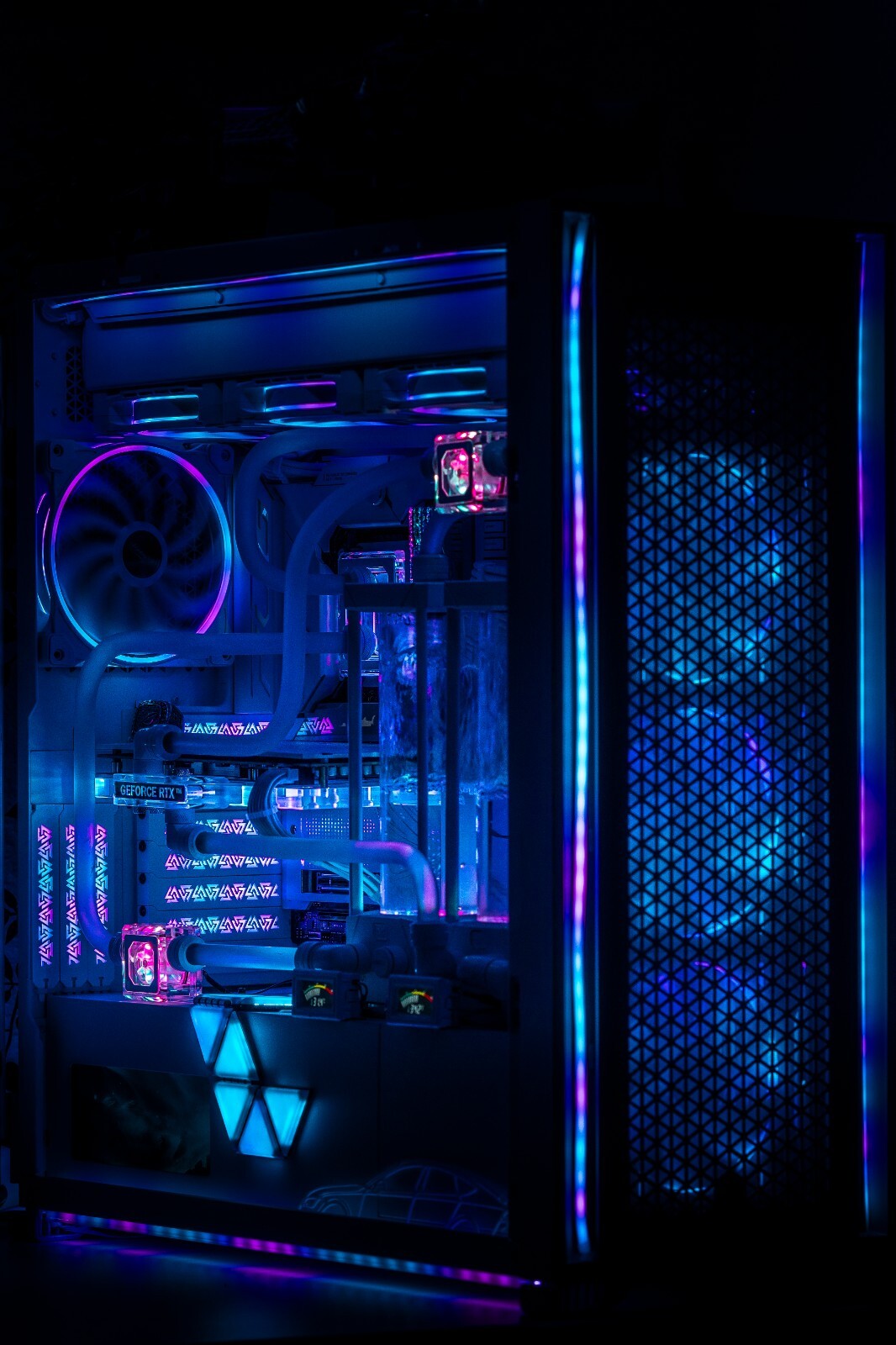 Custom RGB Slot Cover | Slot Bezel | HaloCoreX