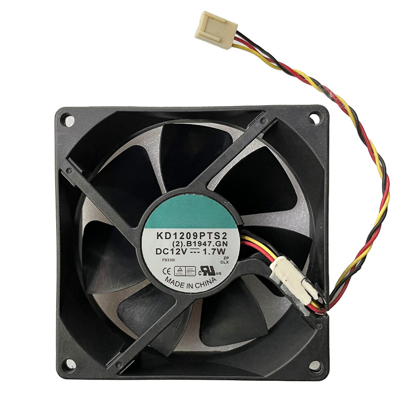 For SUNON KD1209PTS2 92*92*25mm 12V 1.7W 2400RPM Cooling fan 3Pin