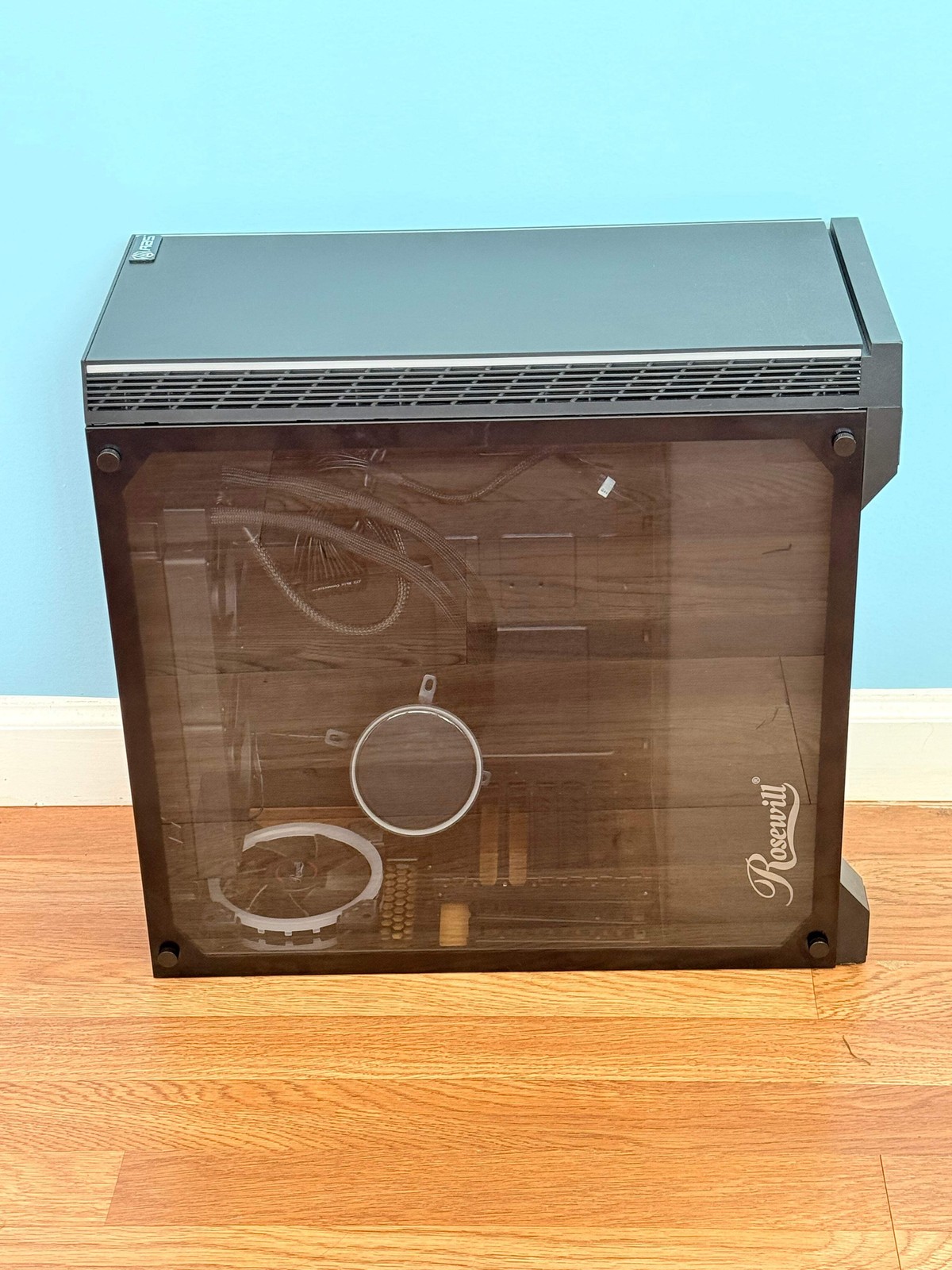 Desktop Computer ABS Case W/Fans