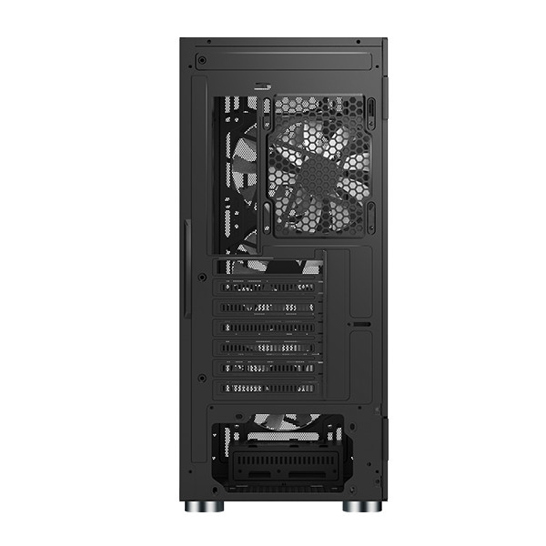 Montech X3 MESH BLACK windowed side panel tempered glass ATX Tower Case
