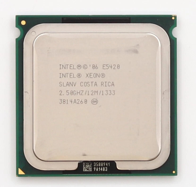 Intel Xeon E5420 2.50GHz Quad-Core 12MB LGA 771 Processor P/N: SLANV Tested
