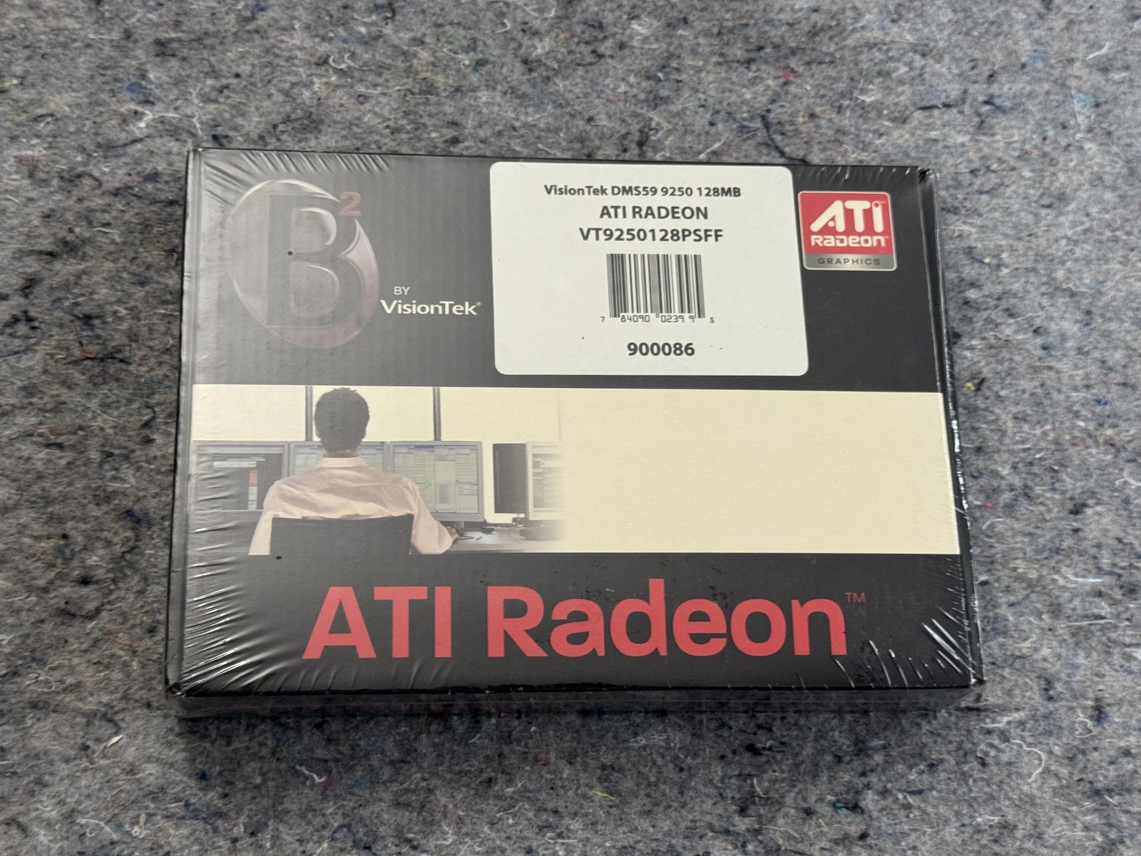 Vintage VisionTek B2 ATI Radeon 9250 128MB DMS-59 Graphics Card VT9250128PSFF