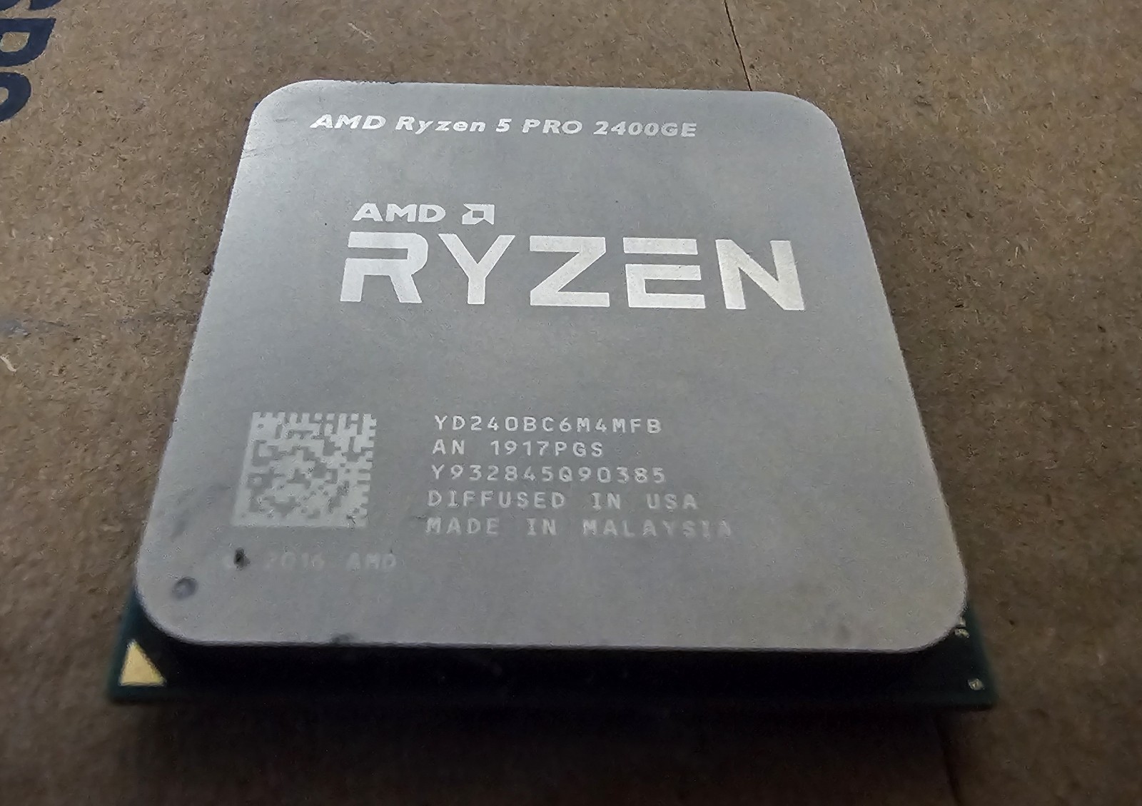AMD Ryzen 5 2400GE 3.20GHz Desktop CPU Processor – YD240BC6M4MFB – Socket AM4