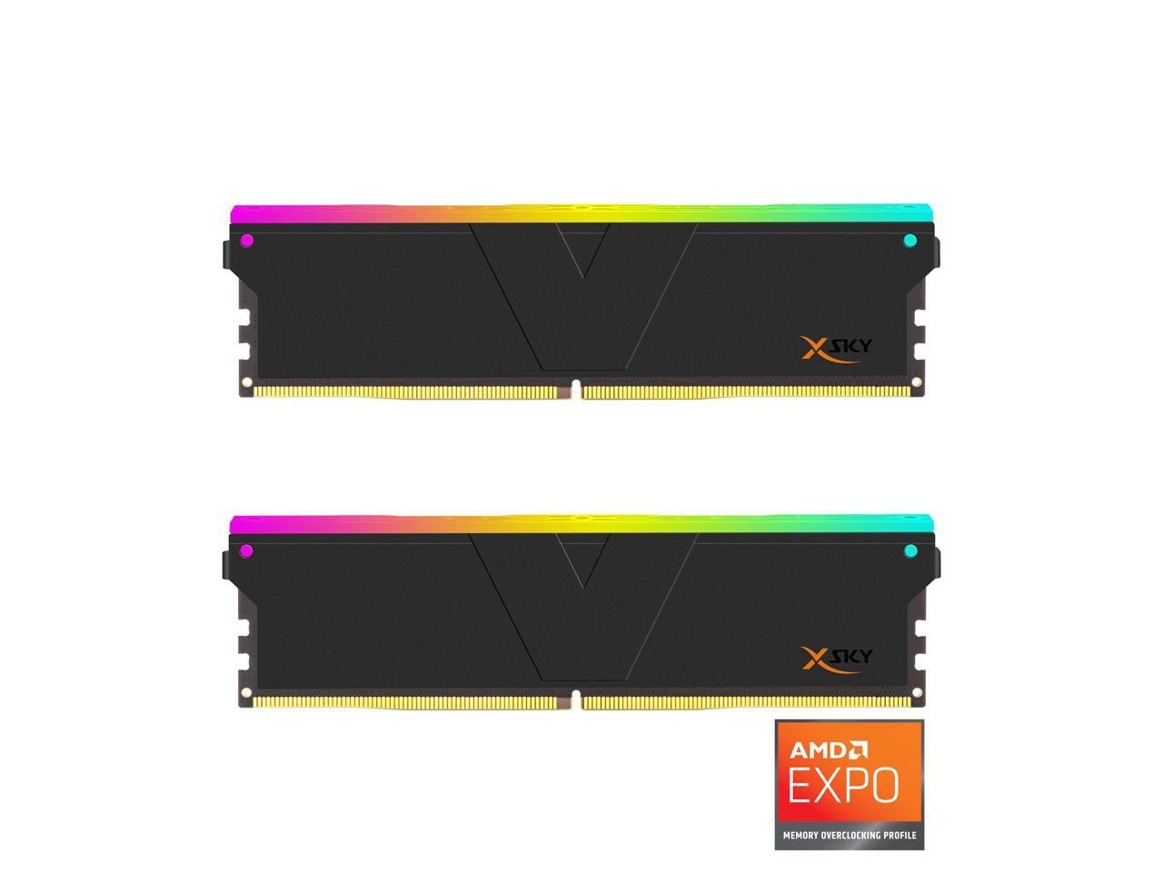 V Color Technology TMXSAL1660830KWK 32GB DDR5 6000 CL30 RGB Black