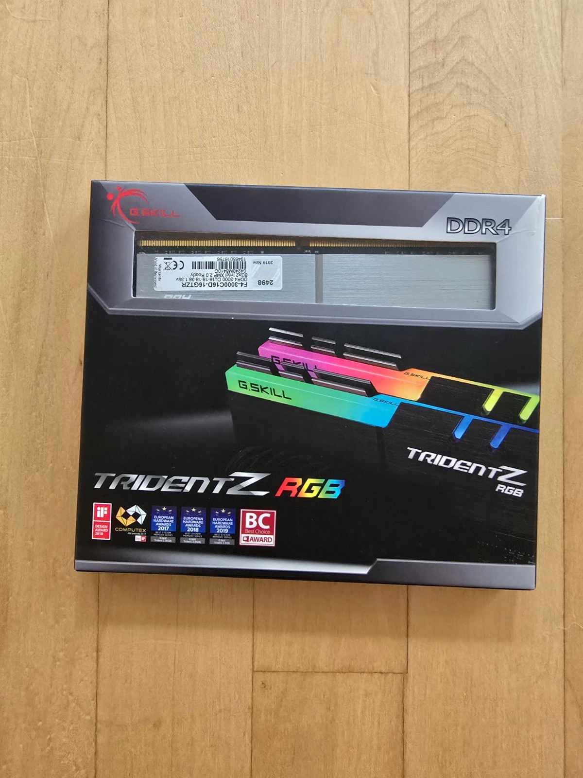 DDR4 Ram 3000mhz 8GBx2