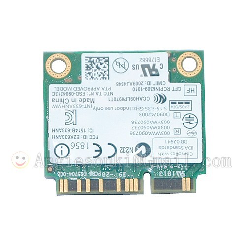 Intel Centrino Ultimate-N 6300 Wireless Card 802.11ABGN WiFi Adapter for Dell