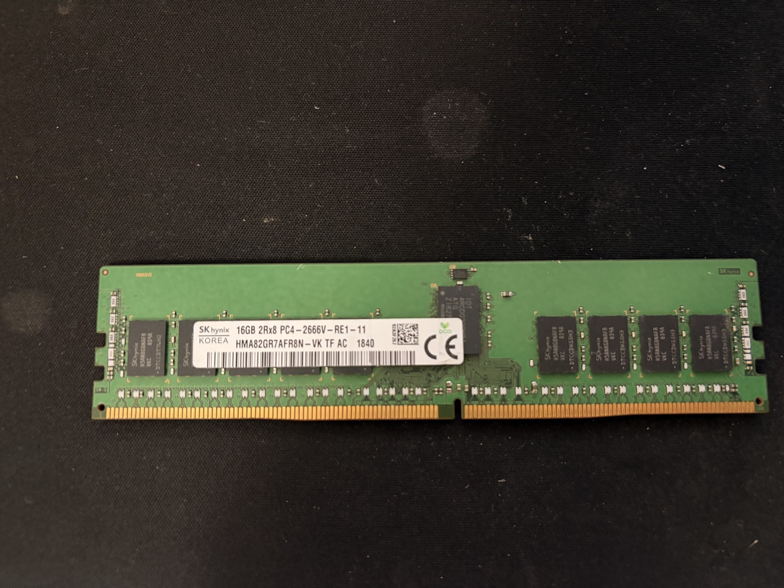Hynix HMA82GR7AFR8N-VK 16GB DRAM RDIMM Memory