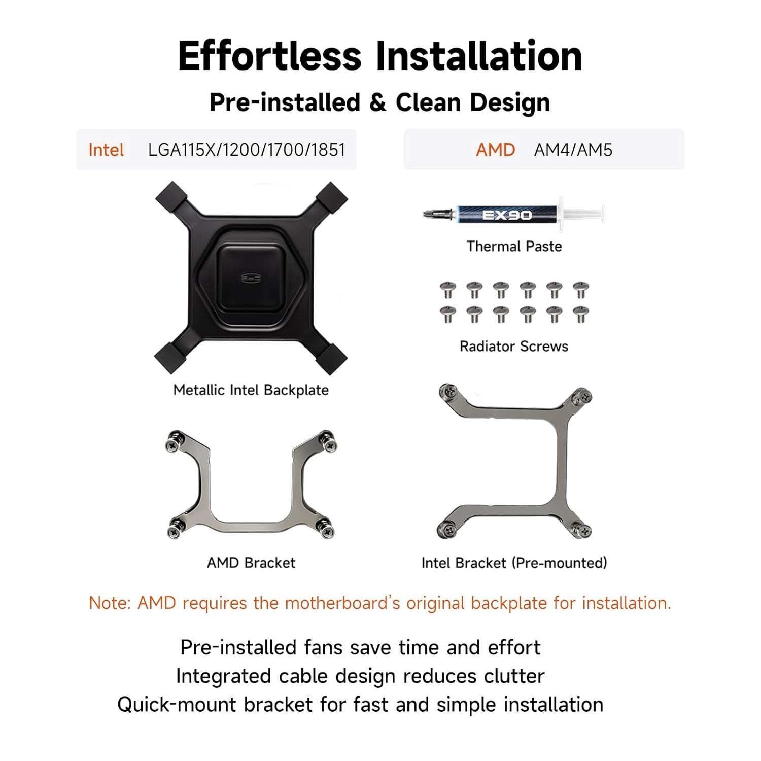 High-Performance 360mm Liquid Cooling, ARGB