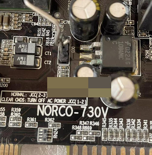 1pc used North China industrial control board NORCO-730V