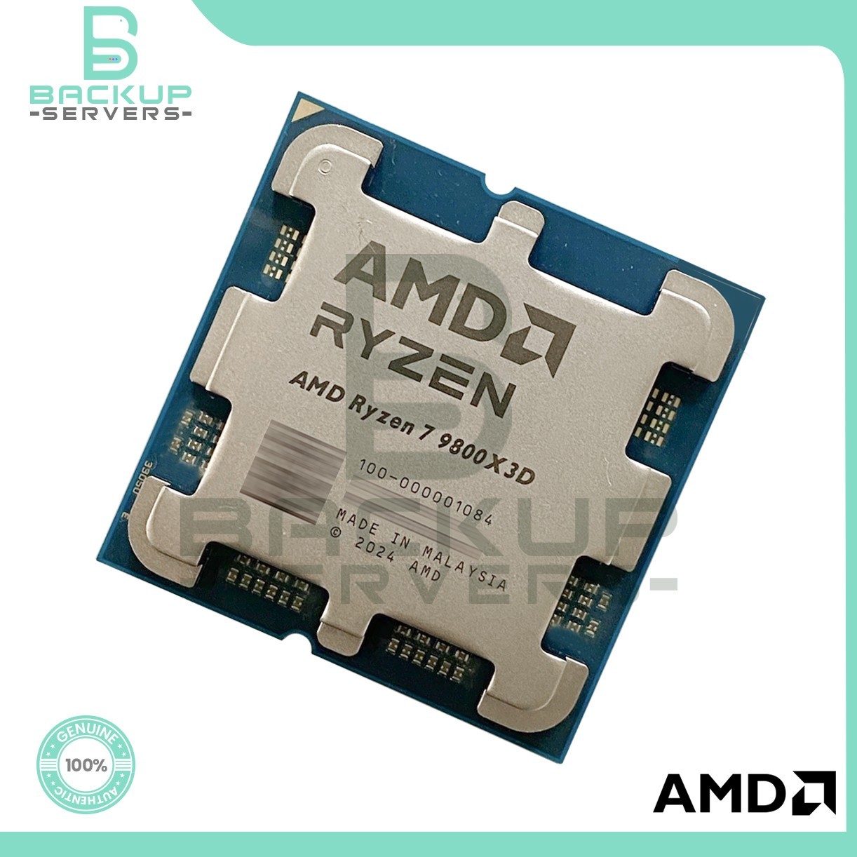 AMD Ryzen 7 9800X3D 8-Core 16-Thread 4.7GHz AM5 Desktop Zen5 Gaming Processor