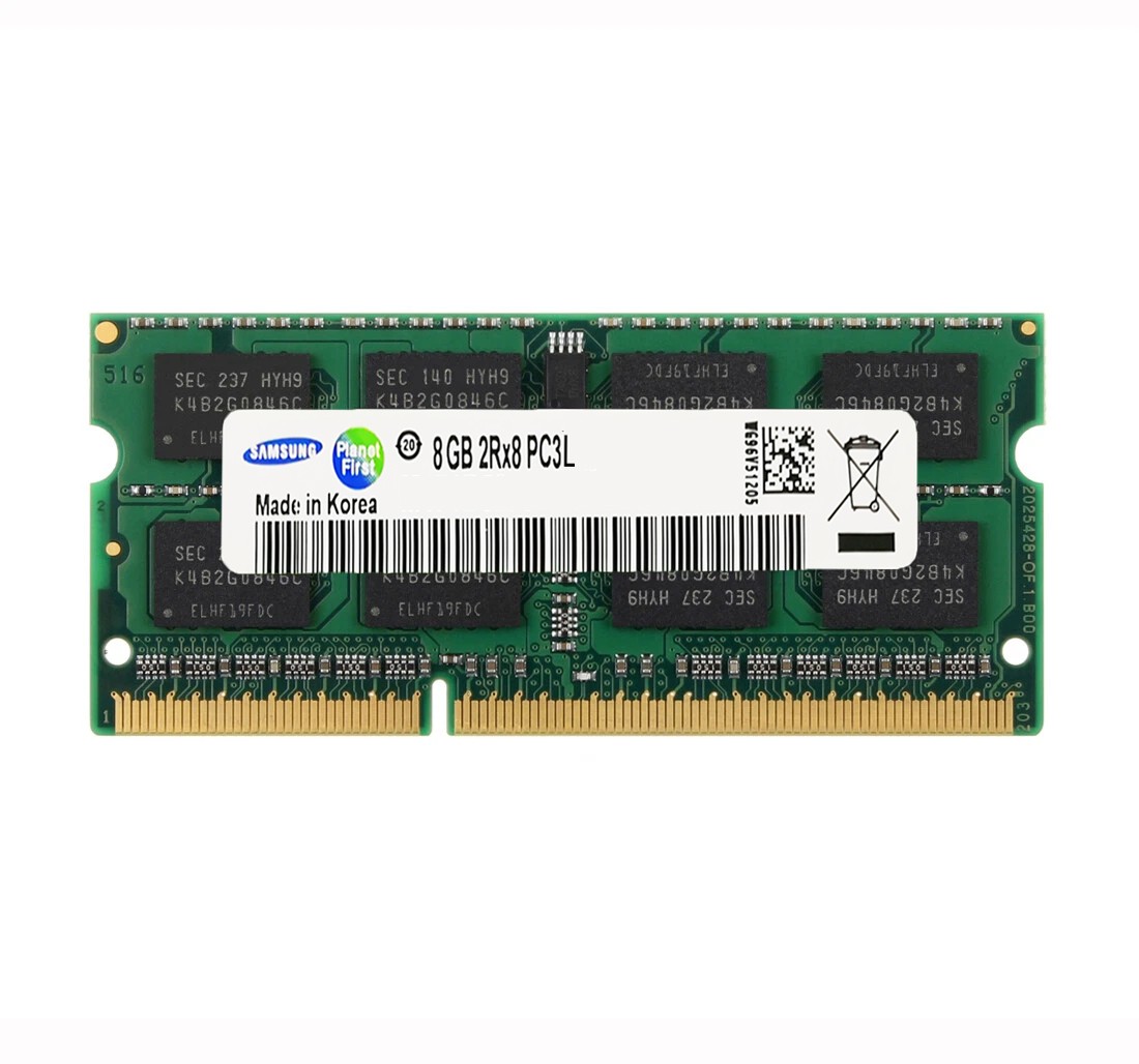 Samsung DDR3L 32GB KIT 4x8GB 1333MHz PC3-10600S S-ODIMM Laptop memory RAM 1.35V