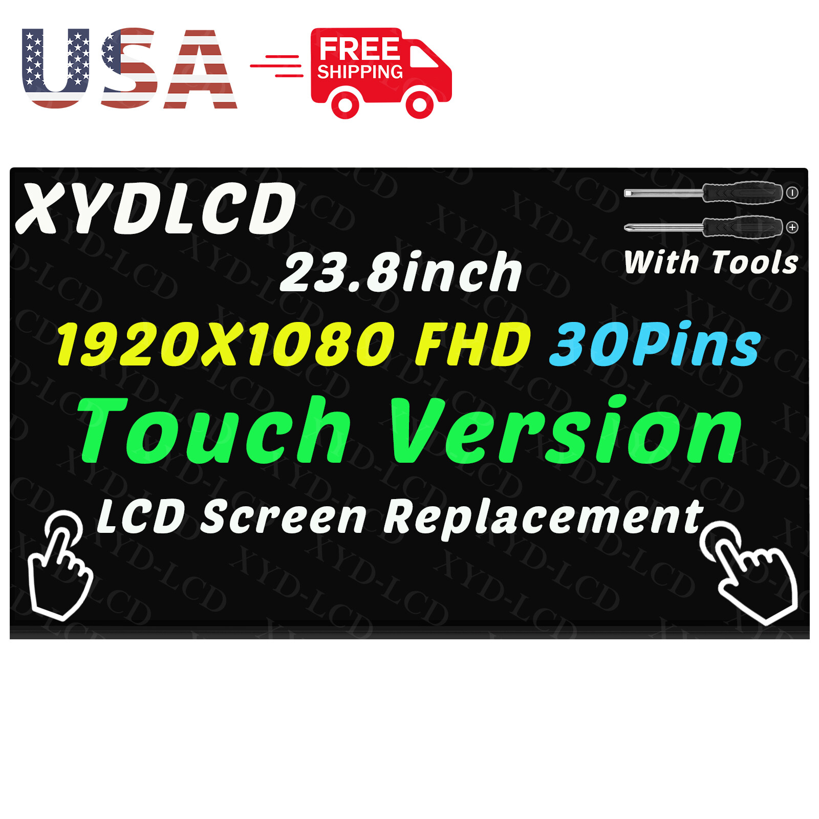 23.8″ LM238WF5-SSE1 All-in-One LCD Touch Screen Display L42938-001 L42938-003 A+