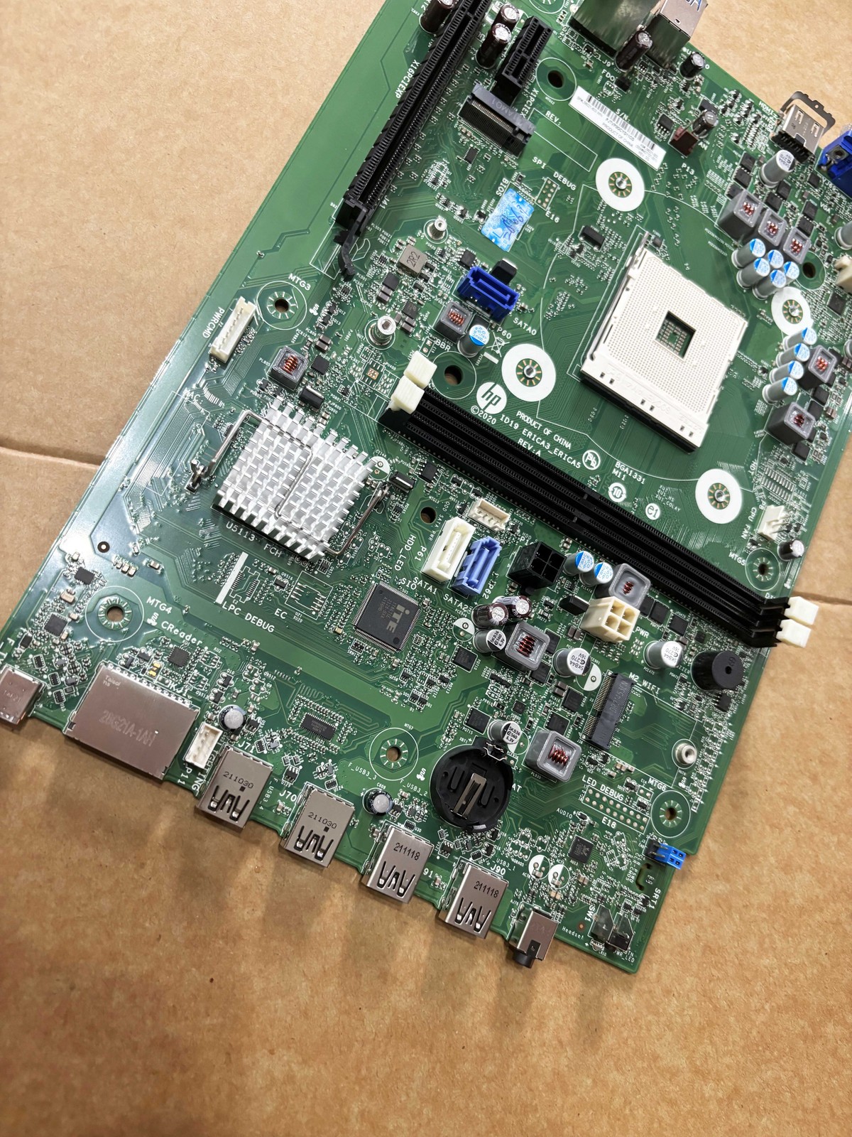 for HP PAVILION TG01 TP01 AMD CHIPSET B550A SOCKET AM4 MOTHERBOARD L56021-003