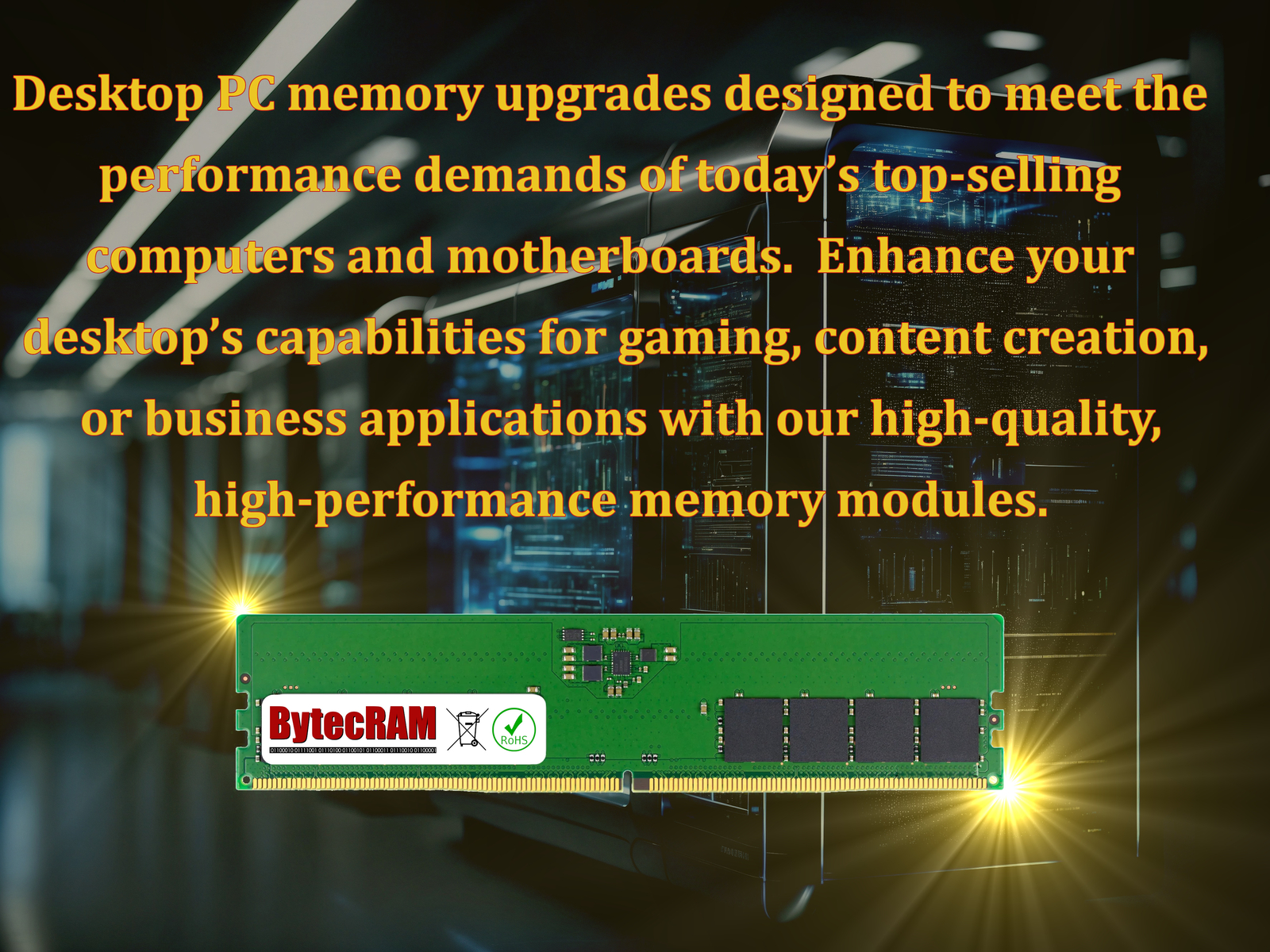 16GB HP Workstation Z240 DDR4 2400MHz BytecRAM Memory