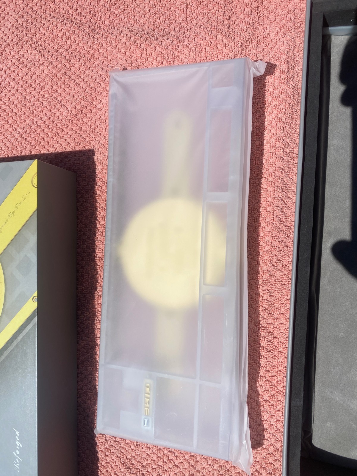 Fox Lab Time80 RE Custom Keyboard Kit : Dual PCB Brass Plates Polycarbonate